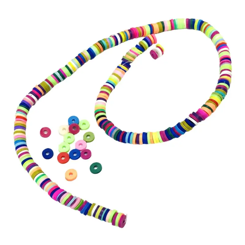 Aplique Disquinhos para Pulseiras Aproximadamente 400 Unidades de 6mm Modelo MEIOP6