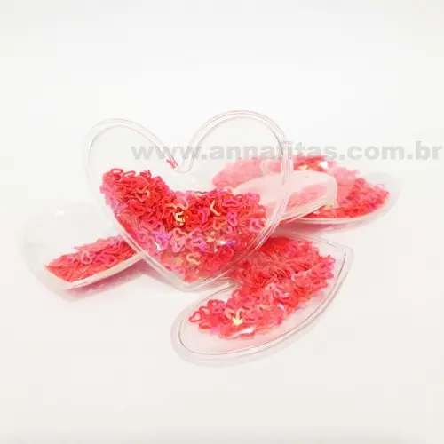 Entremeio Canequinha para Pulseiras em ABS de 8mm Cor Cobre 10g Aproximadamente 32 Unidades