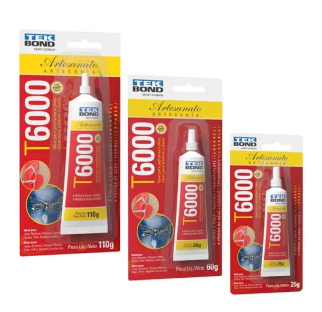 Cola T6000 para Aresanato da Tek Bond