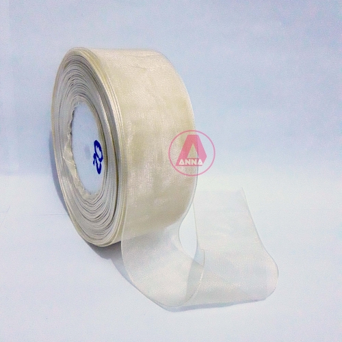 Fita de Organza Sanding 38mm com 10 metros  Cor-02