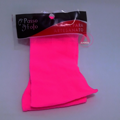 Meia de Seda Passo Fofo Rosa Citrico (Chiclete) Unidade Cor-21