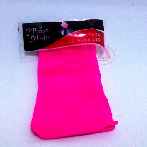Meia de Seda Passo Fofo Rosa Pink Citrico Unidade Cor-04