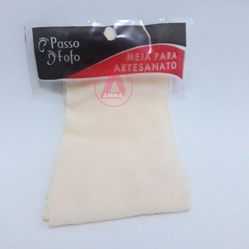 Meia de Seda Passo Fofo Creme Unidade Cor-03