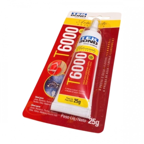 Cola Tek bond T-6000 com 25g a Unidade