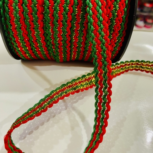 Passamanaria cores Natal 13 mm Ref-PN13