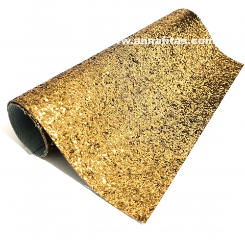 Lonita glitter Flocado BRONZE 24 por 40 cm Ref: 31