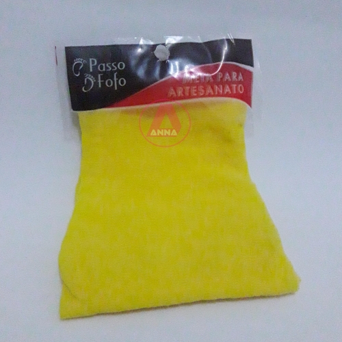 Meia de Seda Passo Fofo Amarelo Canário Unidade Cor-06