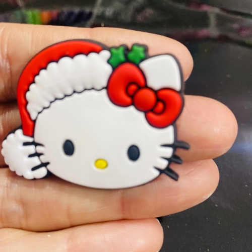 Aplique em Silicone Helo Natal  4,0x3,0cm 1 unidade Ref - AF0107